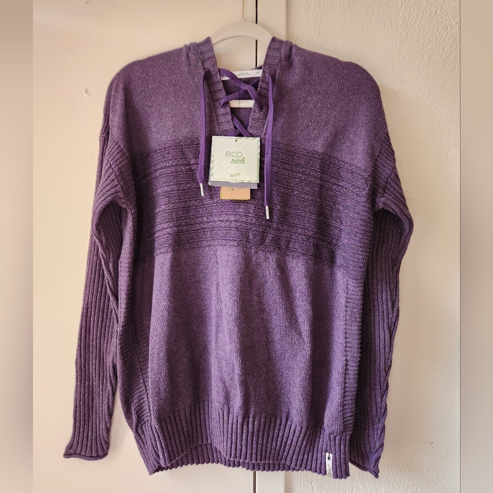 Woolrich Purple Apres Ski Eco Sweater M